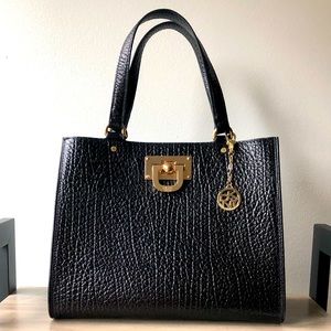 DKNY Black Reptile Handbag - NWOT